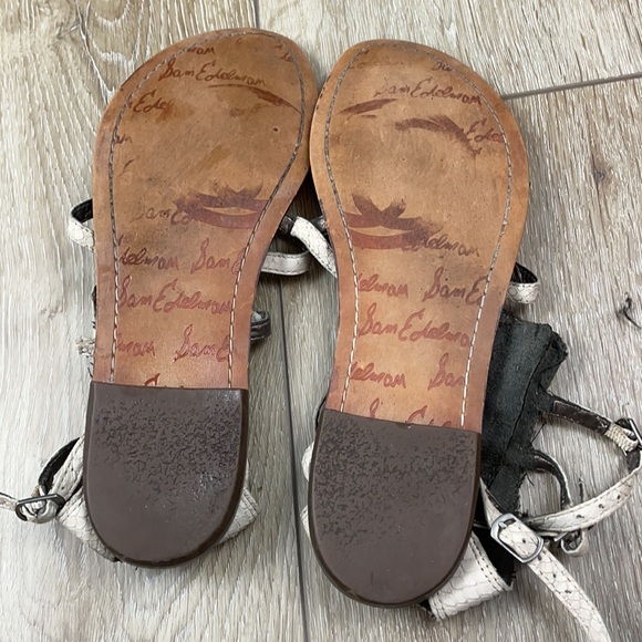 Sam Edelman Ginger Sandals Cream 7.5 - Picture 5 of 5
